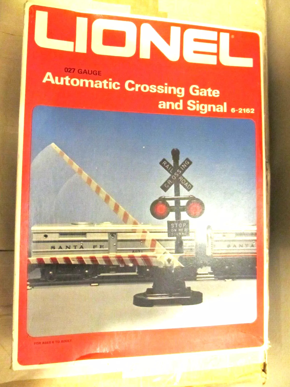 Lionel 6-2162 027 Guage Automatic Crossing Gate and Signal