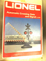 Lionel 6-2162 027 Guage Automatic Crossing Gate and Signal