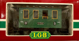 LGB 3010 Green 3rd Class Coach, Collection Item VINTAGE IN BOX