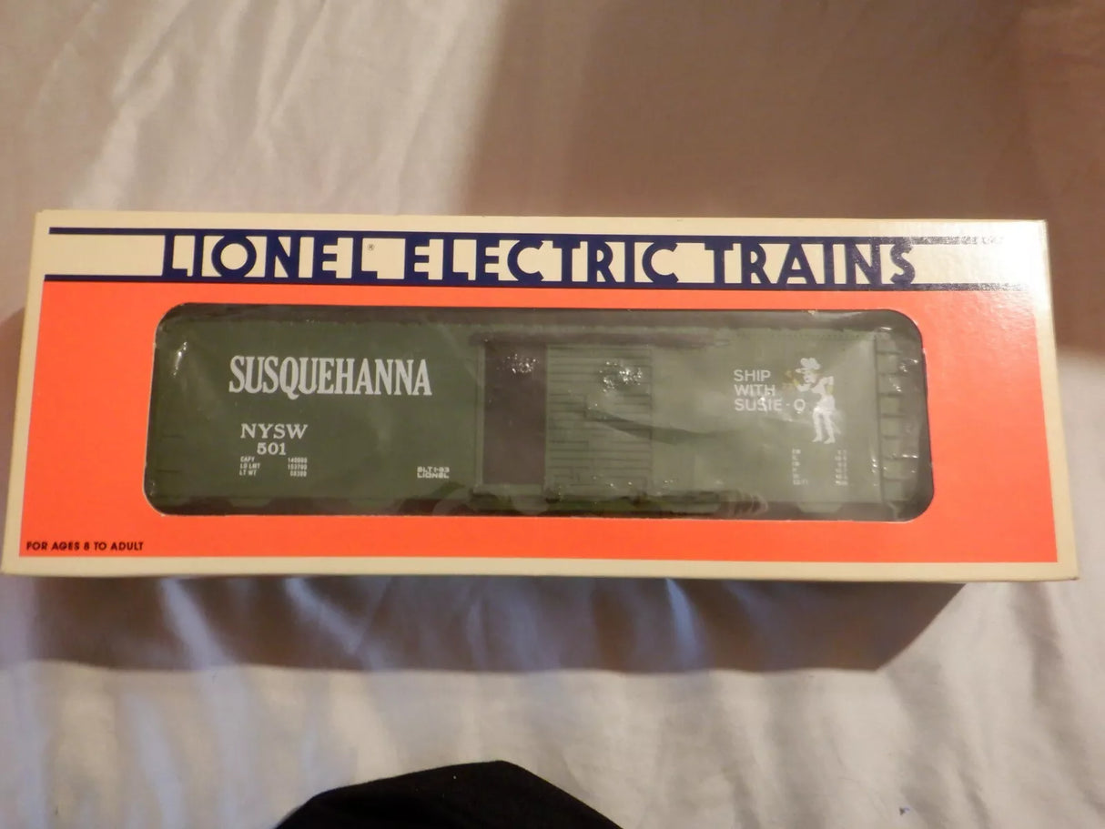LIONEL #6-17213 SUSQUEHANNA SINGLE DOOR BOXCAR