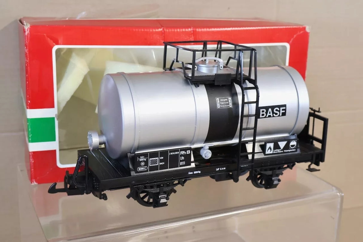 LGB 4040 C G GAUGE SBB CFF RhB BASF TANK WAGON