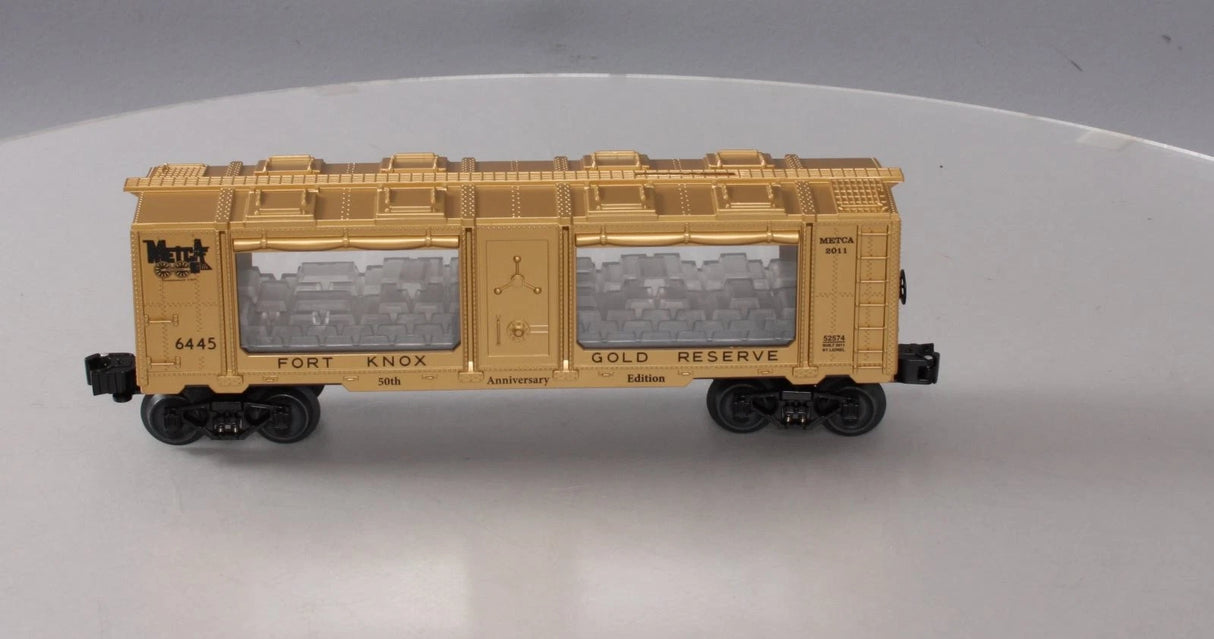 Lionel 6-52574 O Gauge METCA 50th Anniversary Fort Knox Mint Car #6445
