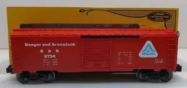 Lionel 6-9734 Bangor and Aroostook Box Car