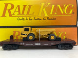 MTH RailKing 30-7614: Flatcar W/ Dump Truck