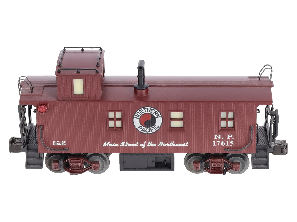 Lionel 6-17615: Northern Pacific Smoking Caboose