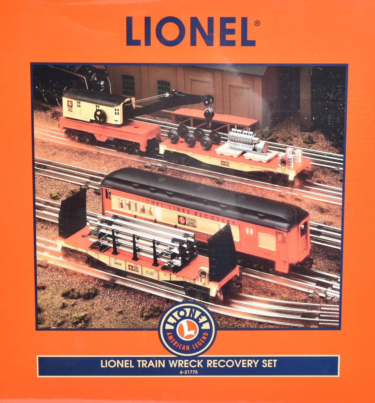 Lionel 6-21775 Train Wreck Recovery Set