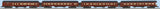 Lionel 6-25518 PENNSYLVANIA "LIBERTY LIMITED" HEAVYWEIGHT PASSENGER CAR 4-PACK