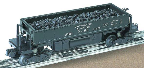 Lionel 6-36740: 3469 Lionel Lines Coal Dump Car