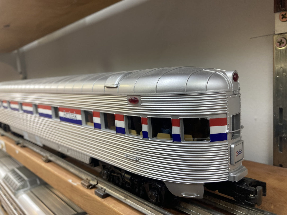 MTH Premier Amtrak 20-65198:  5-Car 70' Streamlined Passenger Set (Ribbed Sided)