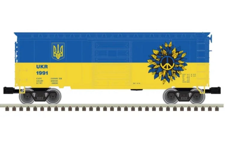 Atlas O Premier 40' Box Car Ukraine #1991 3001249