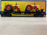 MTH 30-7642 Flat Car with 2 Ertl Case Tractors