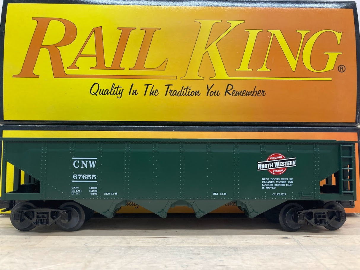 MTH RailKing 30-7511: Chicago Northwestern Semi-Scale Hopper