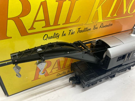 MTH RailKing 30-7910: NYC Operating Crane Car