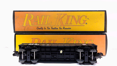 MTH RailKing 30-4136B: PRR Gondola W/ 3 Containers