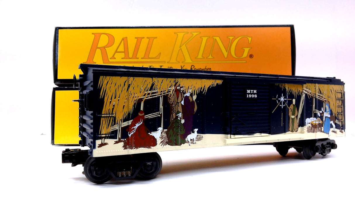 MTH Railking: 30-7426: 1998 Holiday Box Car