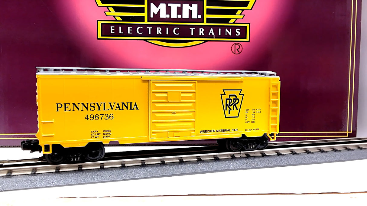 MTH Premier 20-90005e: Pennsylvania 40' Single Door Box Car