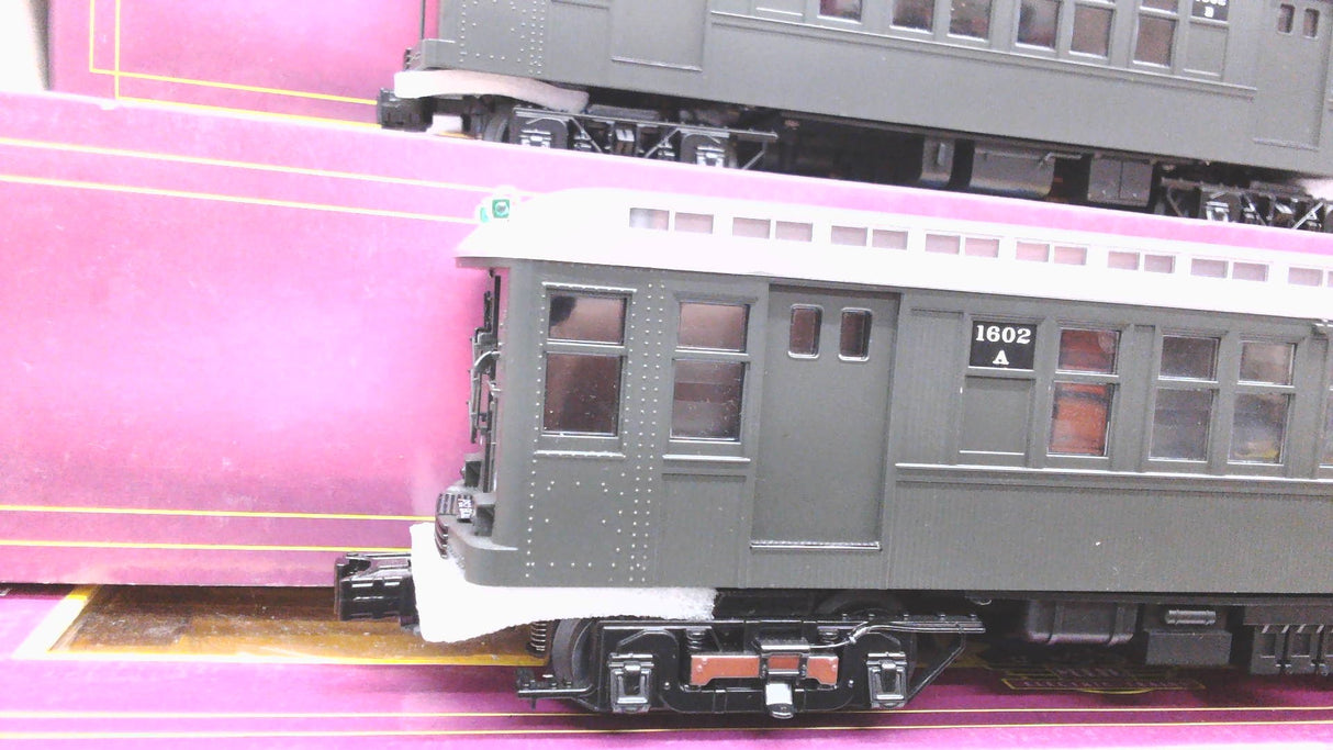 MTH Rail King 30-2759-1: Q Type 3-Car Subway Set with Proto-Sound 2.0